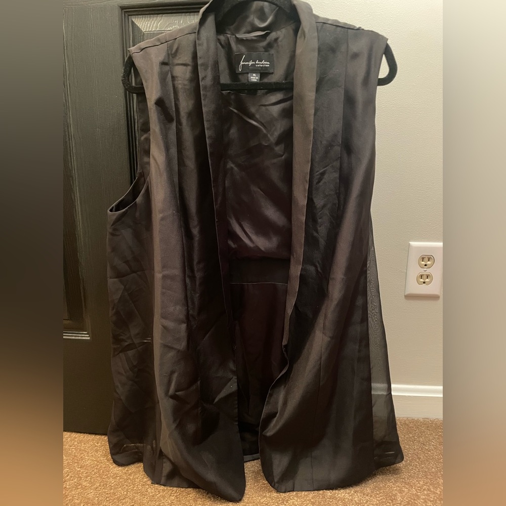 Black Vest Cover Up